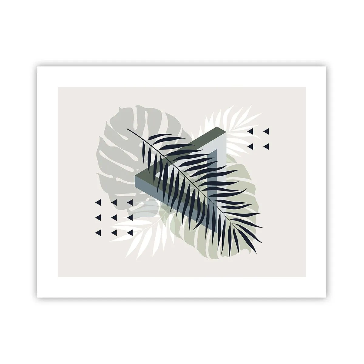 Pôster - Natureza e geometria – duas ordens? - 50x40 cm