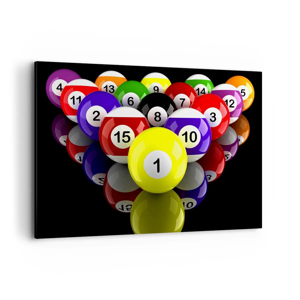 Quadro em tela - As diferentes cores do jogo - 120x80 cm