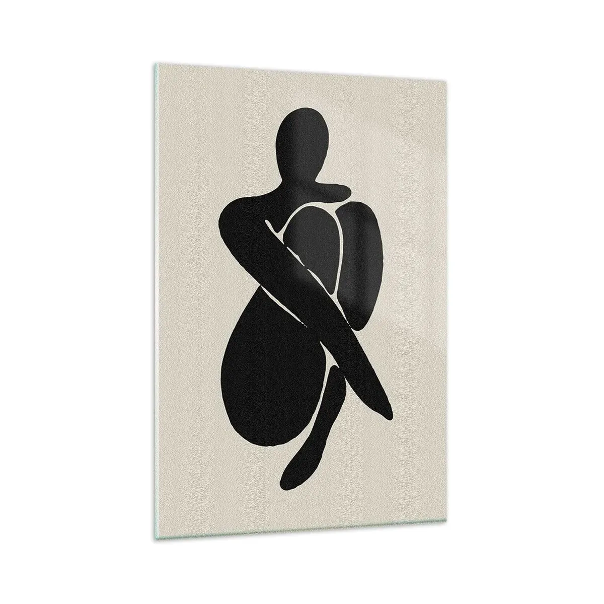 Quadro em vidro - Em seus próprios braços - 80x120 cm