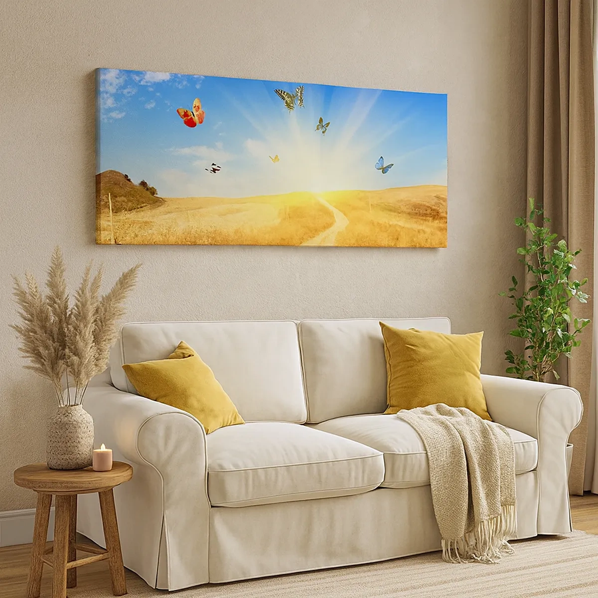 Quadro em tela - E como não amar o verão? - 30x30 cm