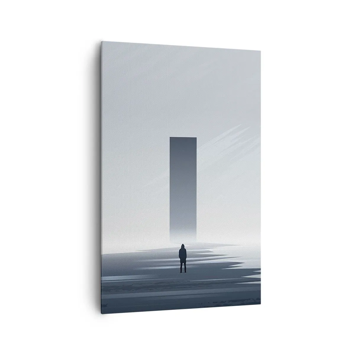 Quadro em tela - Oportunidade ou ameaça? - 80x120 cm