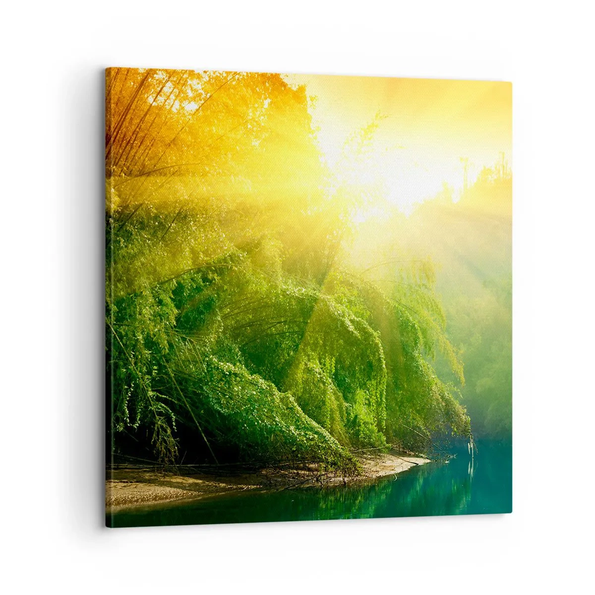 Quadro em tela - Afogar-se ao sol e à sombra - 60x60 cm