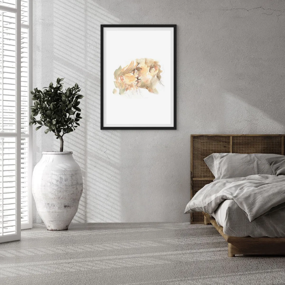 Pôster com moldura preta - A outra metade foi encontrada? - 61x91 cm