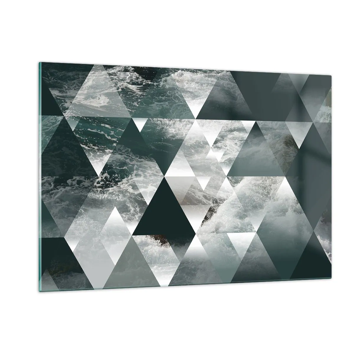 Quadro em vidro - Uma perspetiva de cristal - 120x80 cm