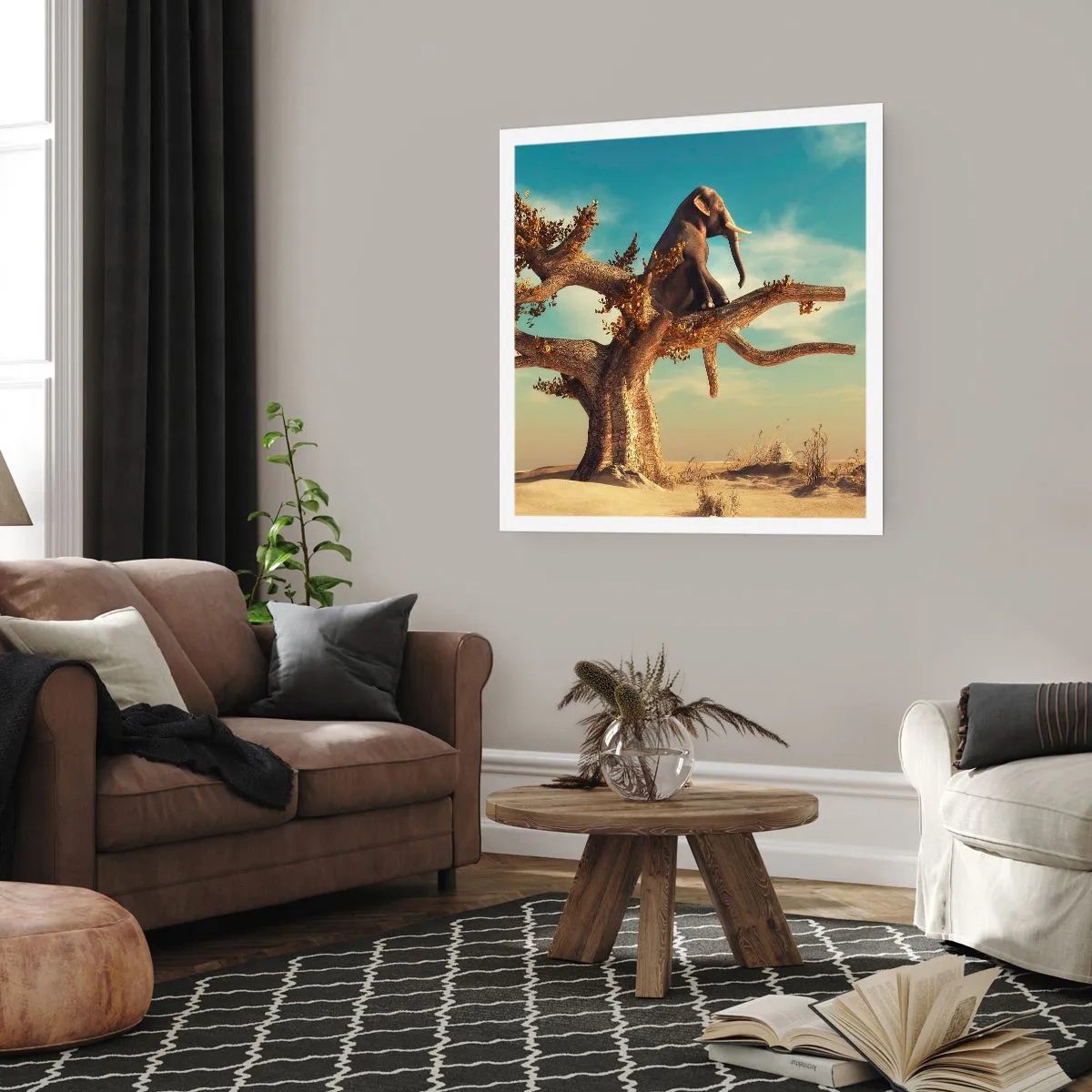 Pôster - Um novo ponto de vista - 30x30 cm