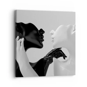 Quadro em tela - Atração – desejo - 40x40 cm