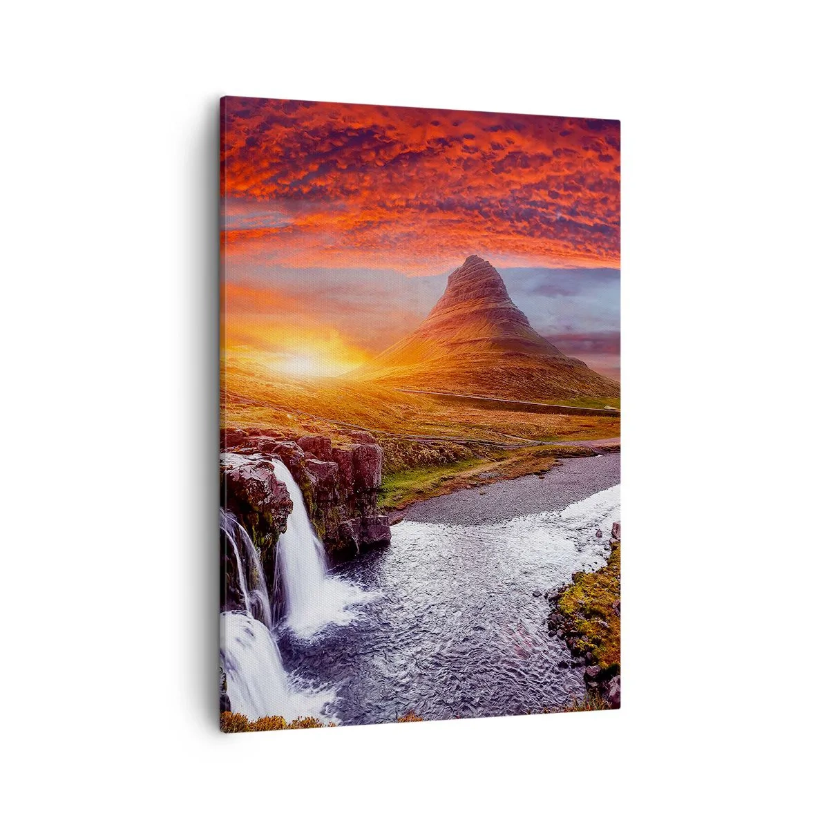 Quadro em tela - A vista da Terra Média - 50x70 cm