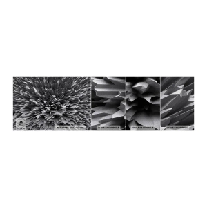 Amostra de papel de parede Premium Sand - Não pode ficar mais difícil do que isso - 3D, Moderno, Tridimensional - 100x30 cm