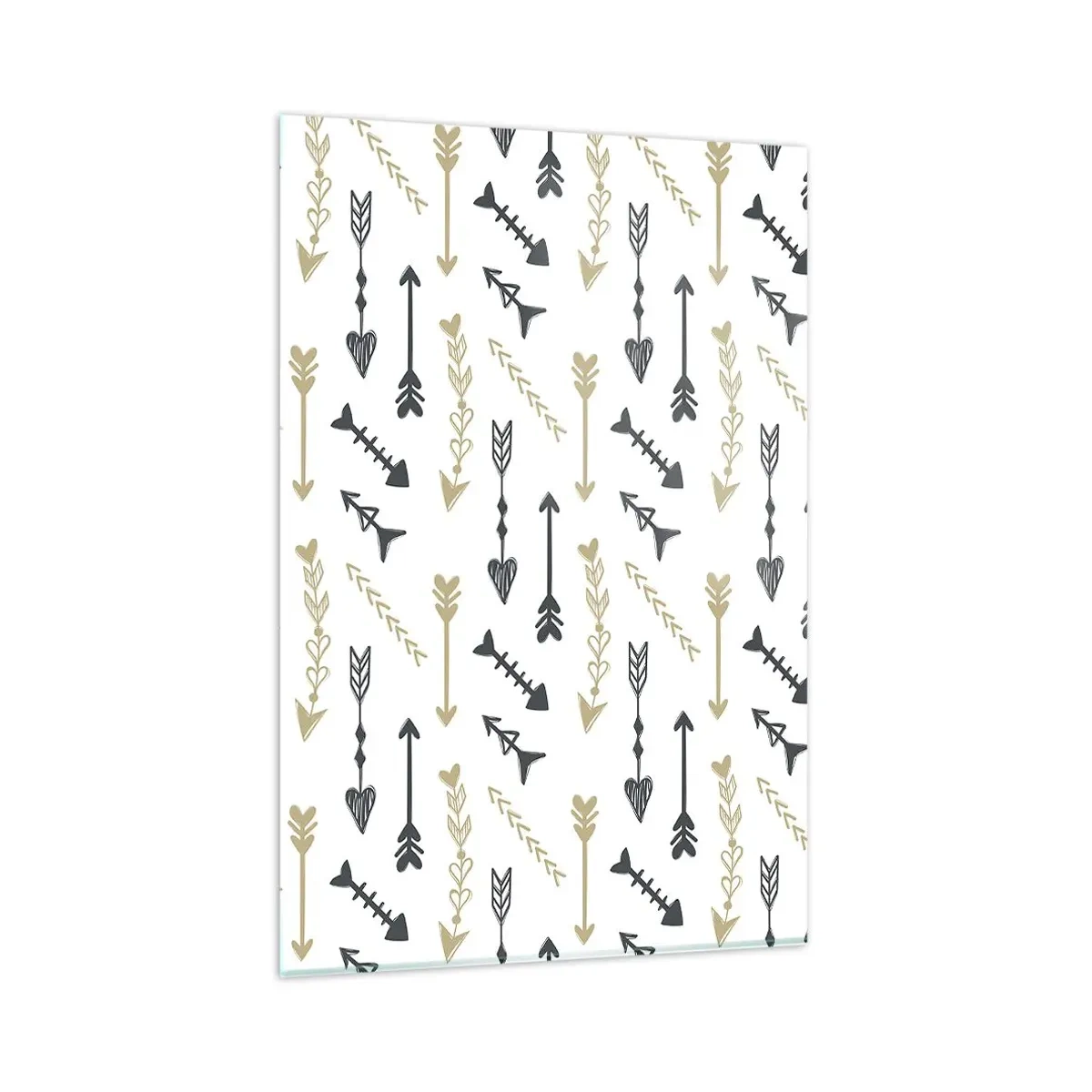 Quadro em vidro - O sonho do arqueiro - 80x120 cm