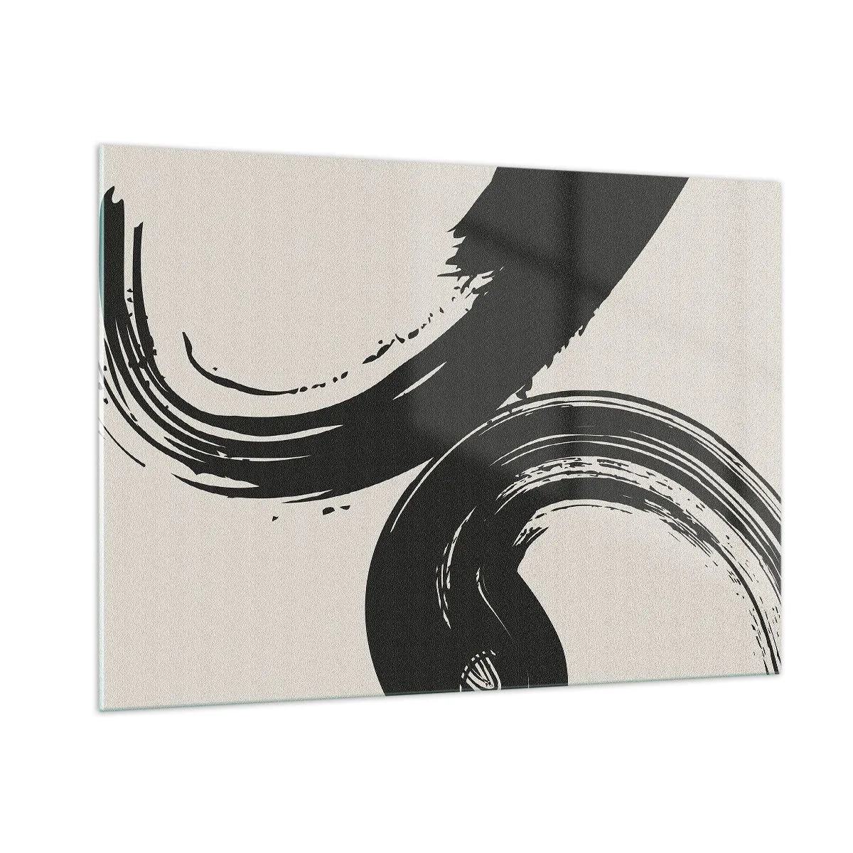 Quadro em vidro - Varrer e circular - 100x70 cm