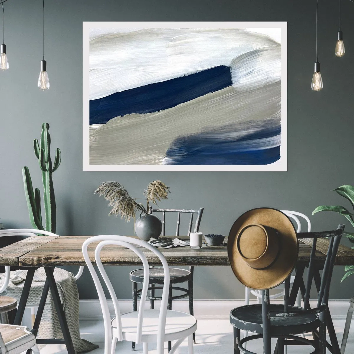 Pôster - Encontro com a brancura - 100x70 cm