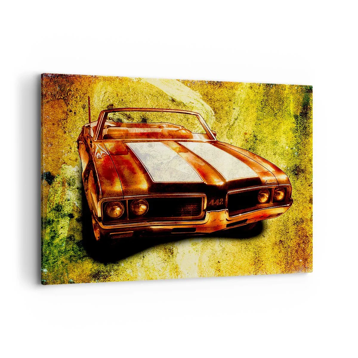 Quadro em tela - O poder encantado em formas - 100x70 cm