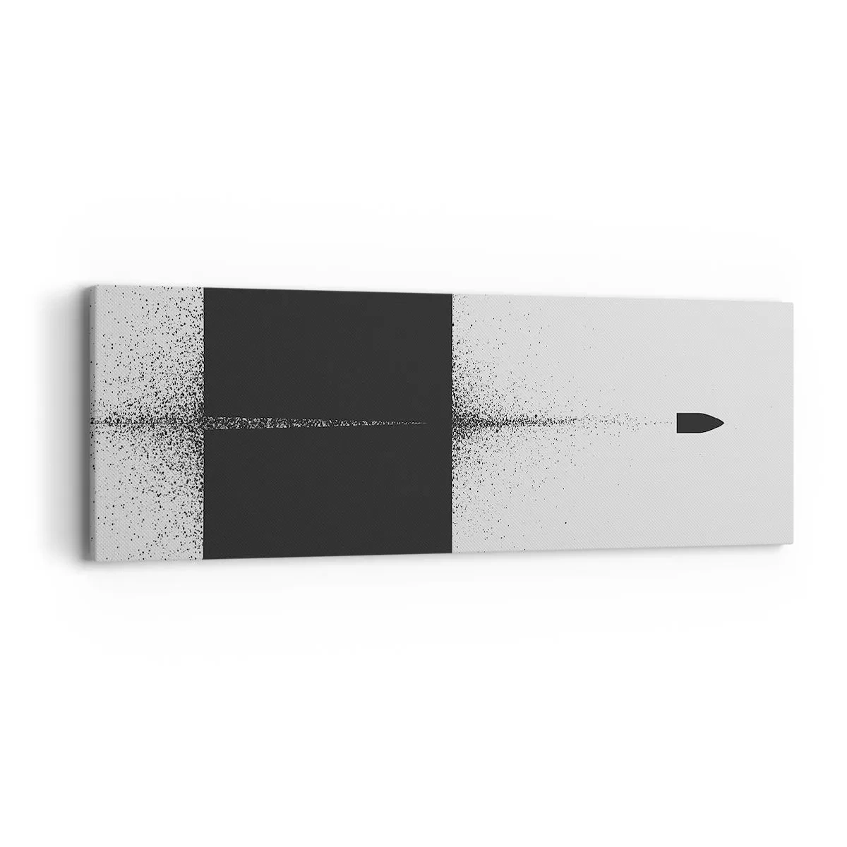 Quadro em tela - Direto para o destino - 90x30 cm