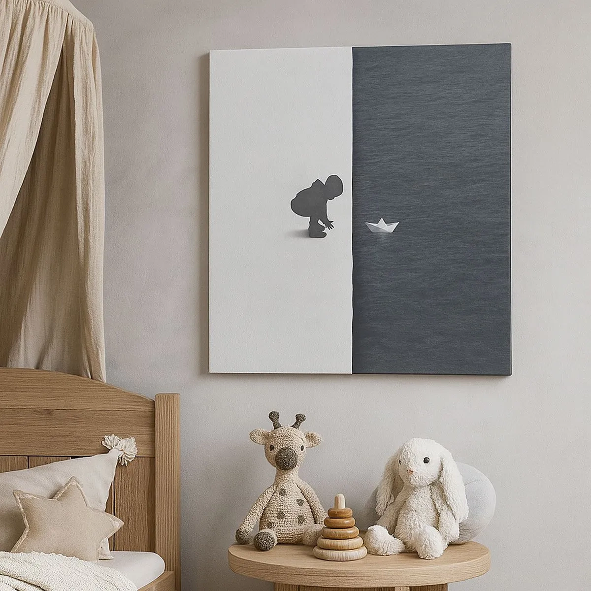 Quadro em tela - Grande expedição - 30x30 cm