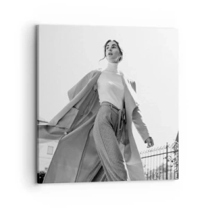 Quadro em tela - Vens comigo? - 70x70 cm