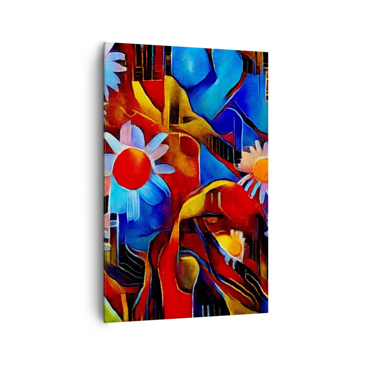 Quadro em tela - Cores da vida - 80x120 cm