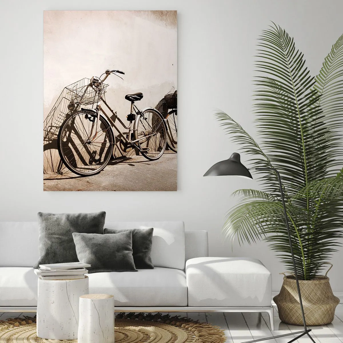 Quadro em vidro - Encanto inesquecível do passado - 50x70 cm