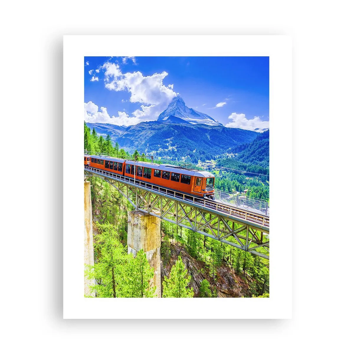 Pôster - Hora dos Alpes - 40x50 cm