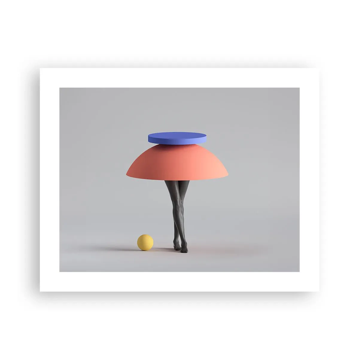 Pôster - Composição surrealista - 50x40 cm