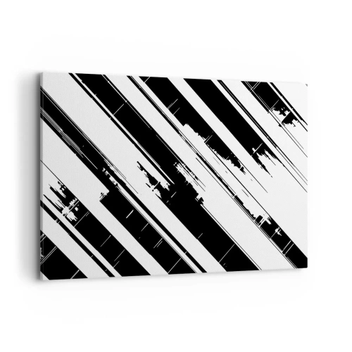 Quadro em tela - Uma composição intensa e dinâmica - 120x80 cm
