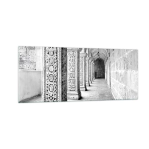 Quadro em vidro - E para onde...? - 100x40 cm