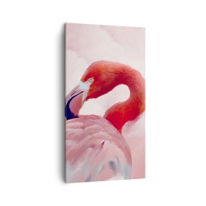 Quadro em tela - Beleza das aves - 45x80 cm