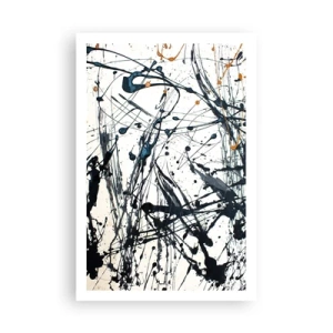 Pôster - Abstração expressionista - 61x91 cm