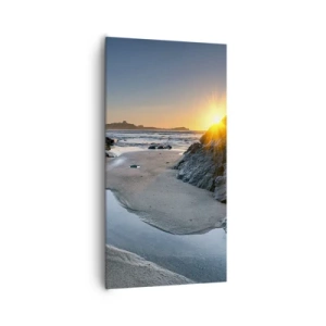 Quadro em tela - Intocado pela mão humana - 65x120 cm