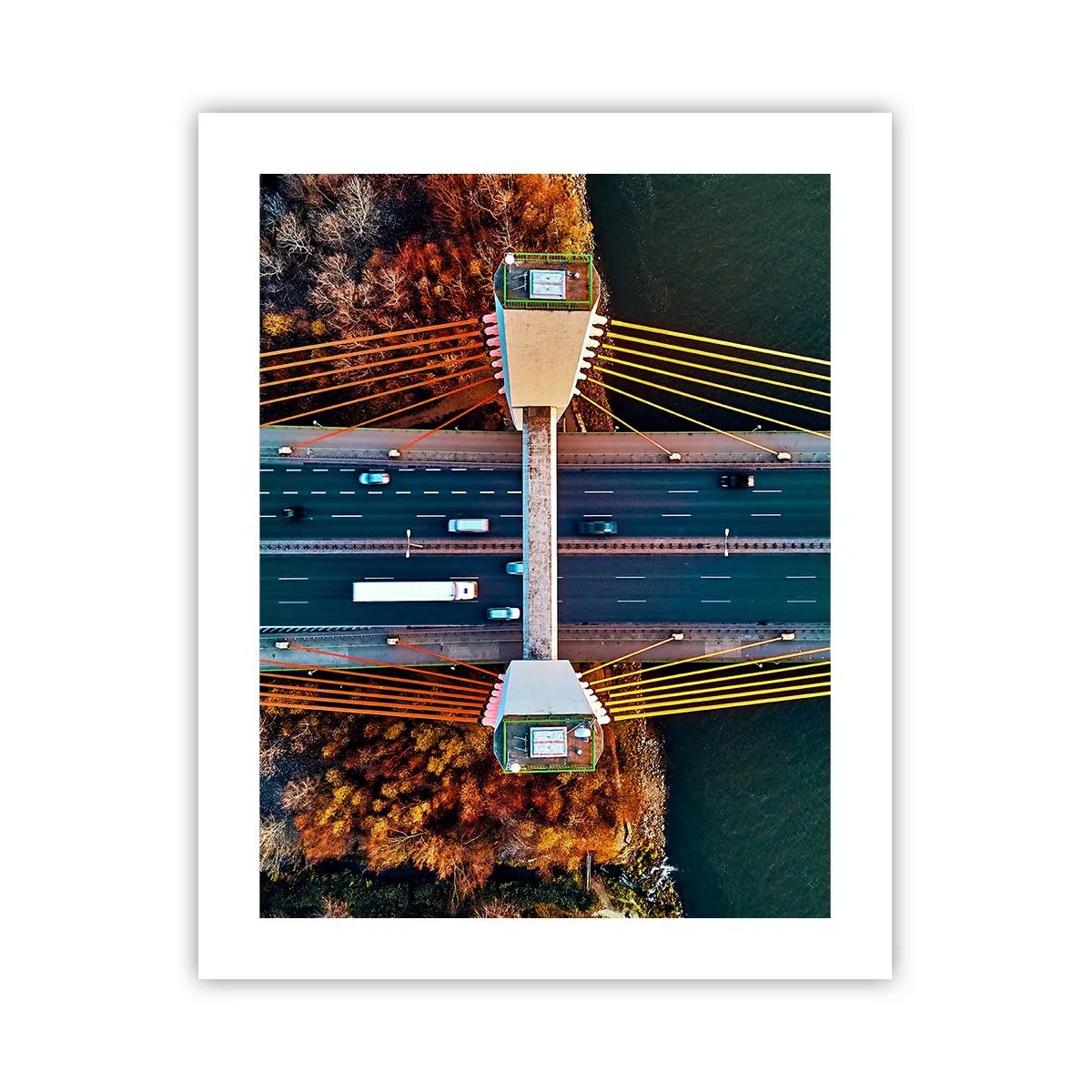 Pôster - Além das águas, além das florestas - 40x50 cm