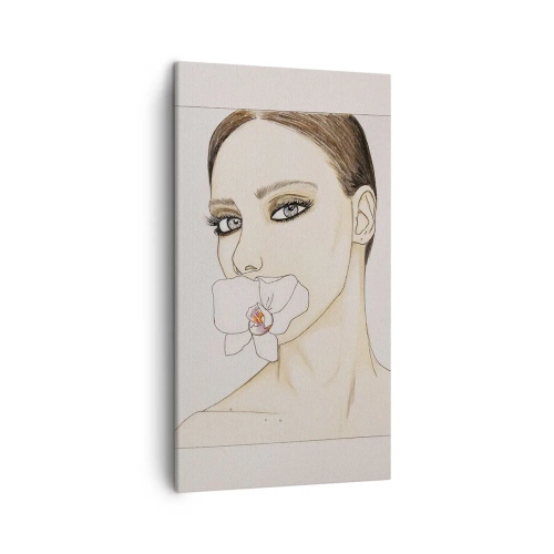 Quadro em tela - Símbolo de elegância e beleza - 45x80 cm