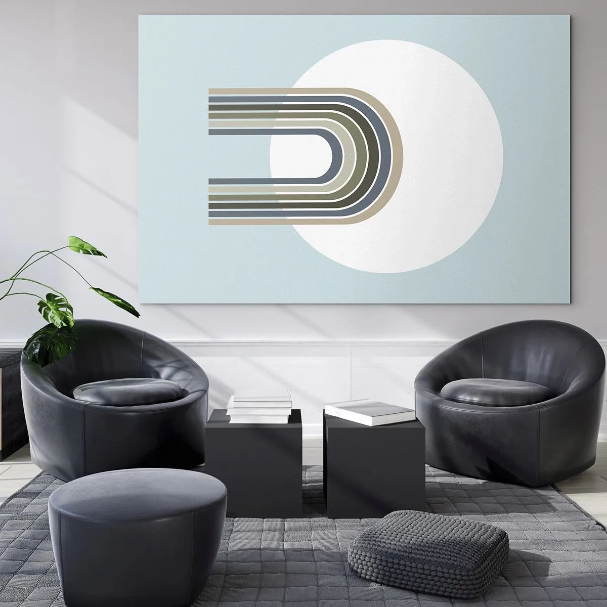 Quadro em vidro - Atração irresistível - 100x70 cm