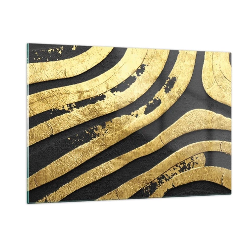 Quadro em vidro - Tudo flui - 120x80 cm