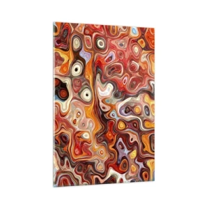 Quadro em vidro - Se as nozes tivessem derretido no mel - 80x120 cm