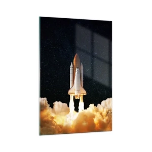 Quadro em vidro - Ad astra! - 70x100 cm