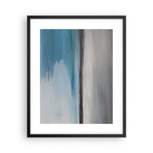 Pôster com moldura preta - Paisagem horizontal - 40x50 cm