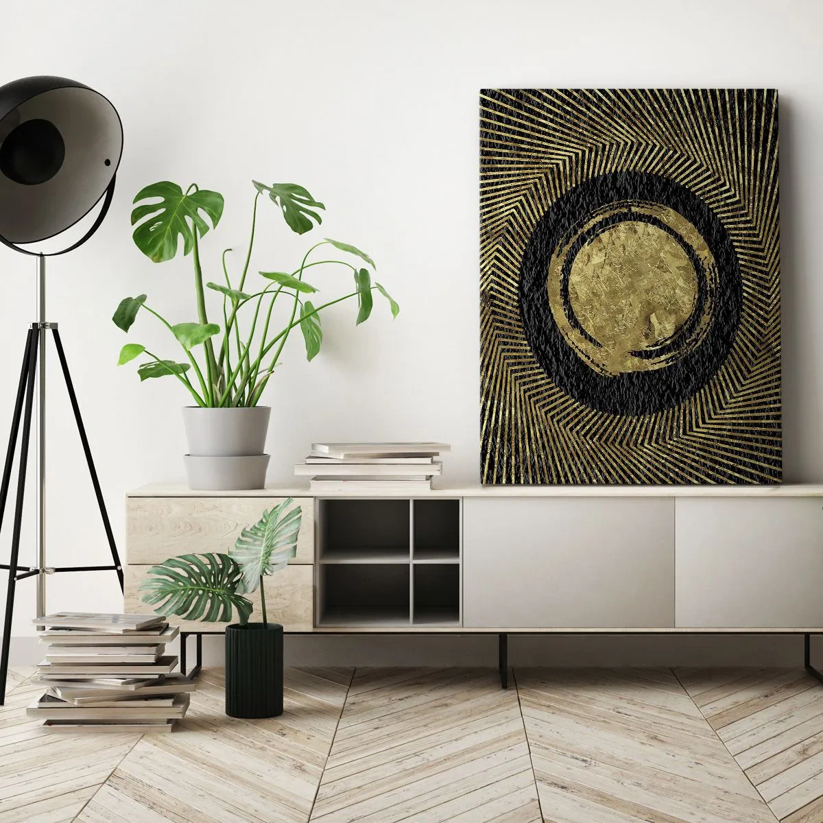 Quadro em tela - Composição glamourosa - 50x70 cm