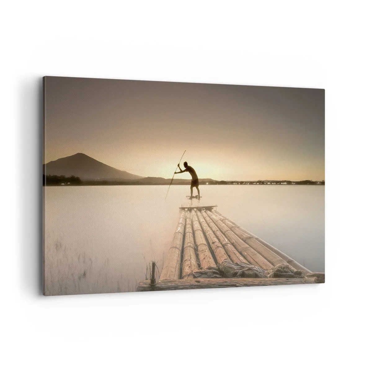 Quadro em tela - Antes de descansar - 100x70 cm