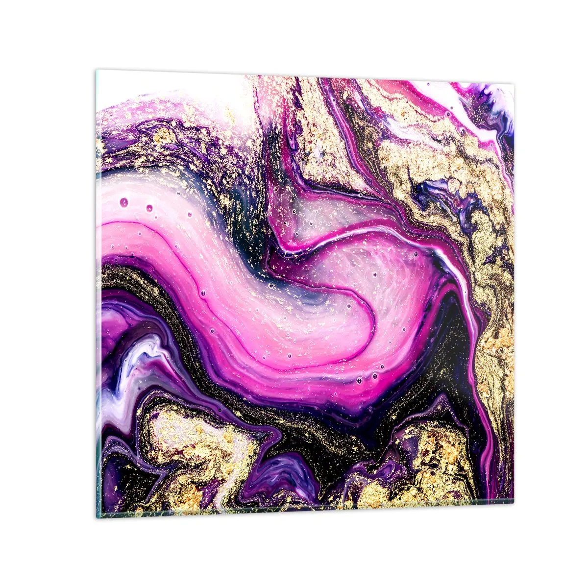 Quadro em vidro - Um momento nos bastidores - 40x40 cm