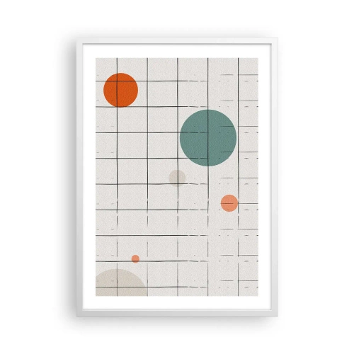 Pôster em moldura branca - Encurralado. Nós ou eles? - 50x70 cm