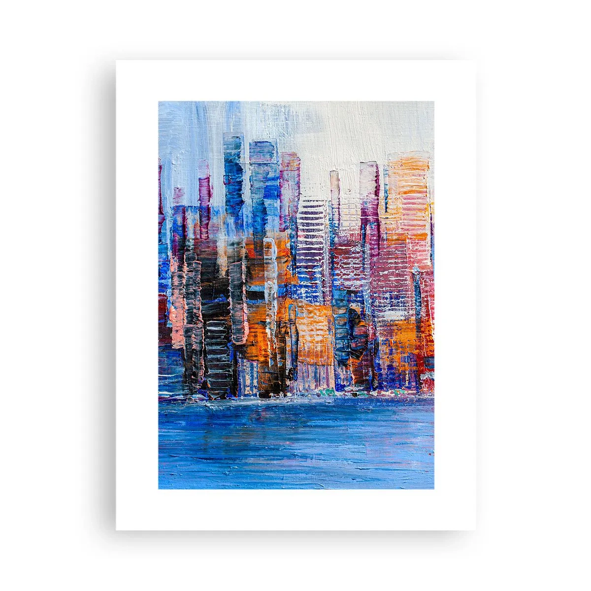 Pôster - Metrópole alegre - 30x40 cm