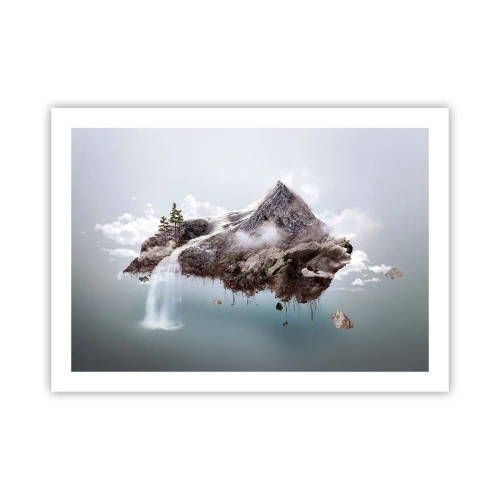 Pôster - Pelos olhos de um surrealista - 70x50 cm