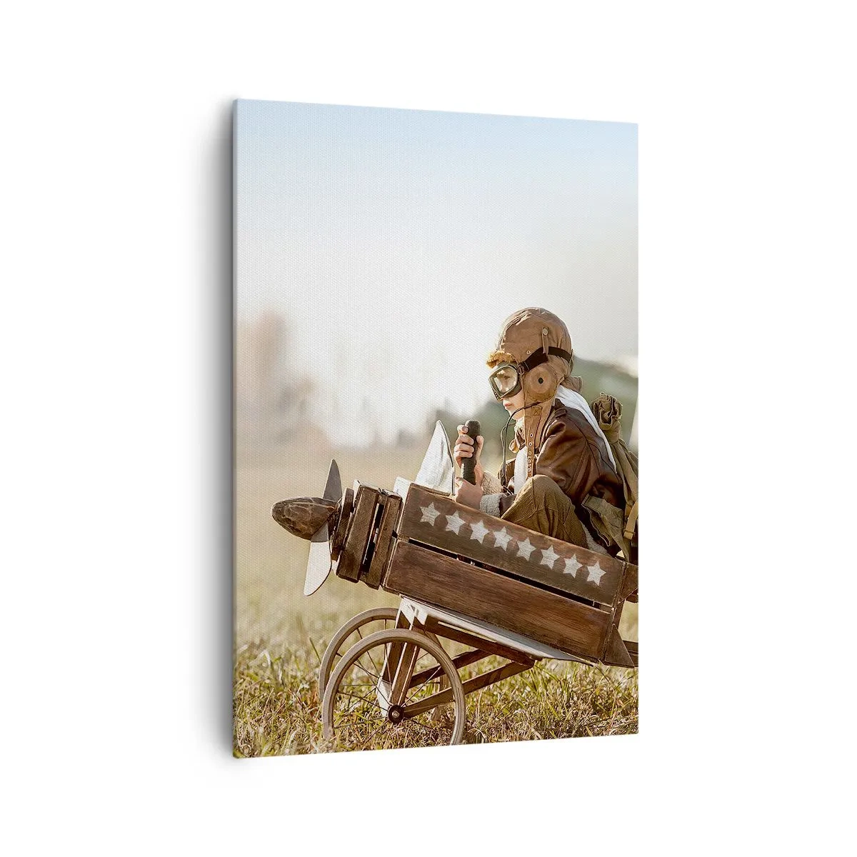 Quadro em tela - O início rumo a um sonho - 70x100 cm