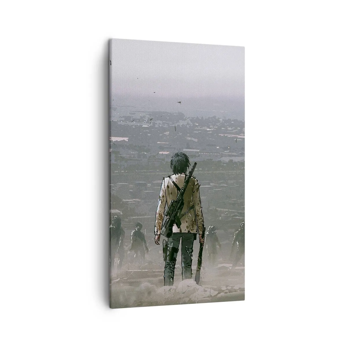 Quadro em tela - O último justo? - 45x80 cm