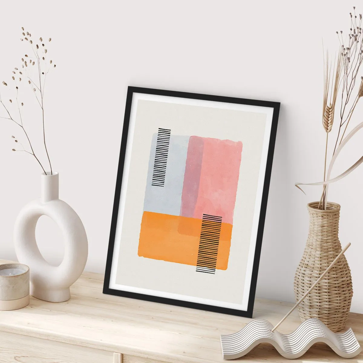 Pôster com moldura preta - De canto a canto - 61x91 cm