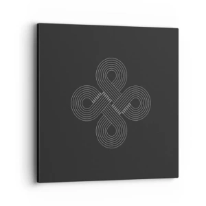 Quadro em tela - No espírito celta - 40x40 cm