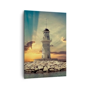 Quadro em tela - Luz - Bondade - Beleza - 70x100 cm