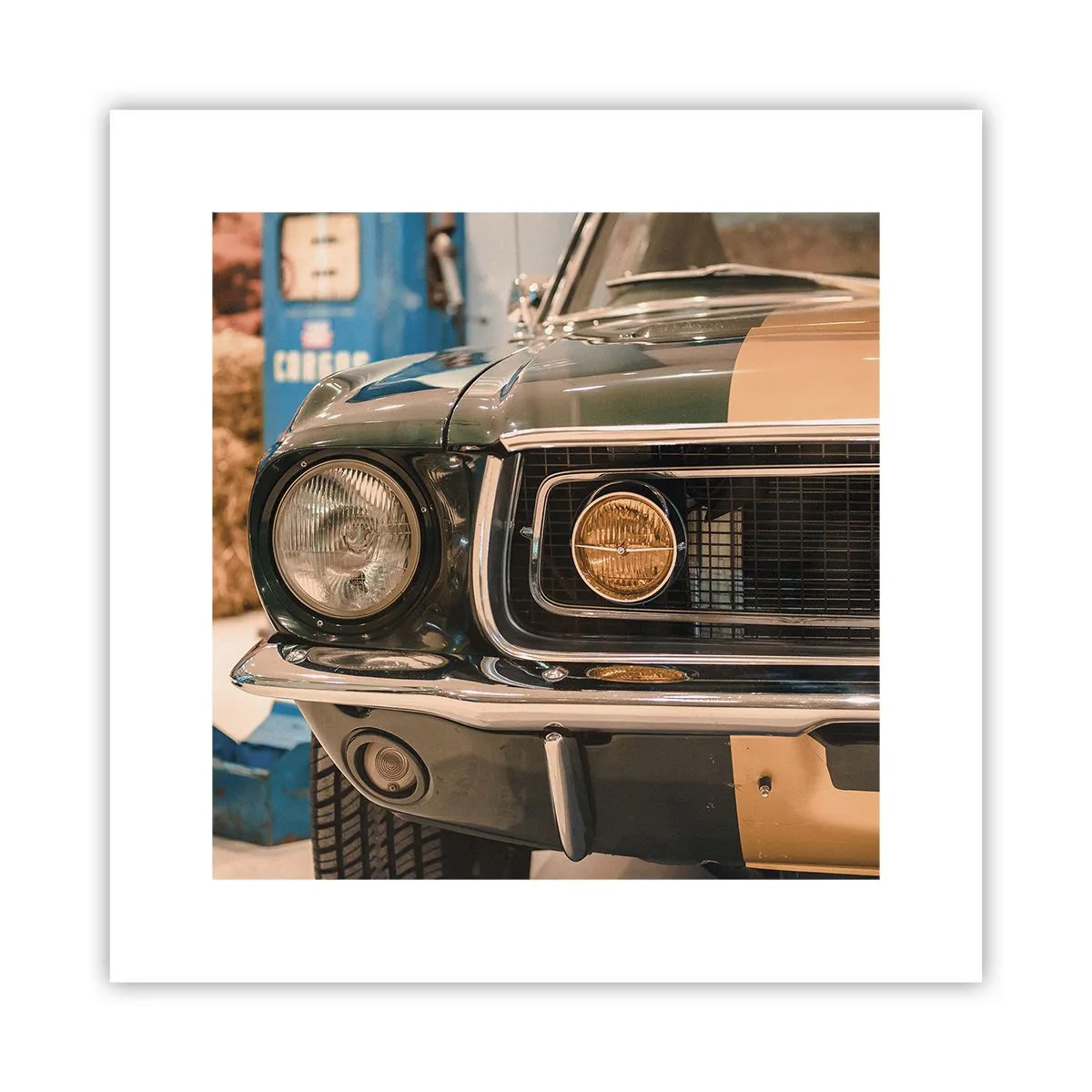 Pôster - Encontro com uma lenda - 30x30 cm