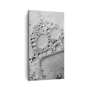 Quadro em tela - Vestígio de espuma - 45x80 cm