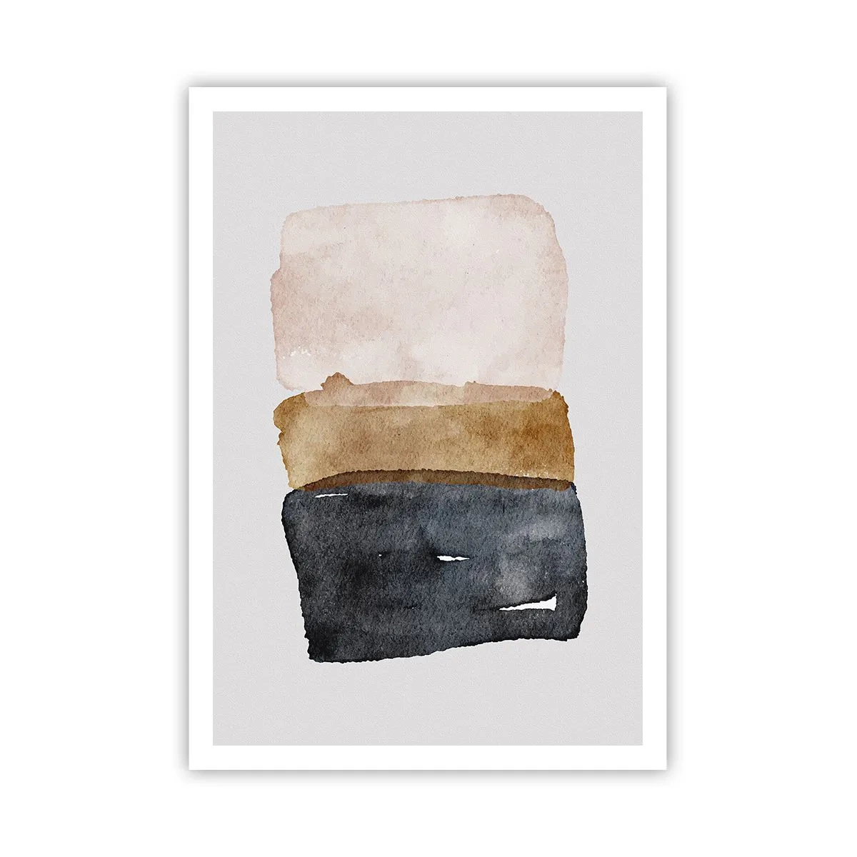 Pôster - Composição das cores da terra - 70x100 cm