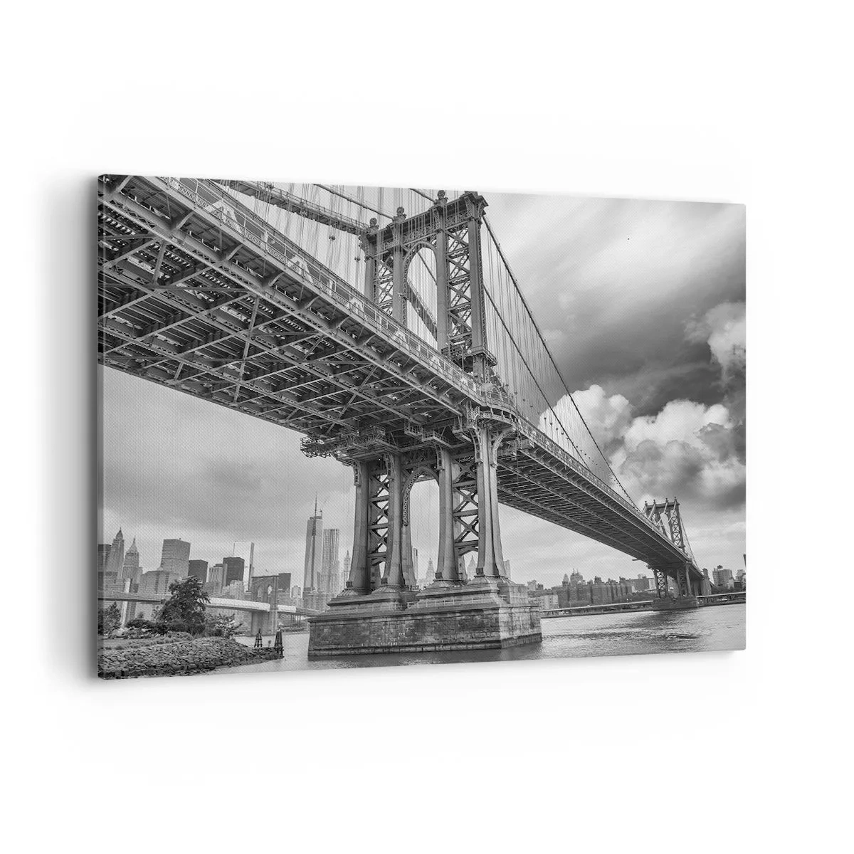 Quadro em tela - Ao coração da cidade - 100x70 cm